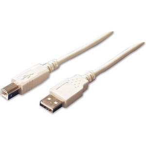 Cordon USB 2.0 A/B m&acirc;le-m&acirc;le 3 m
