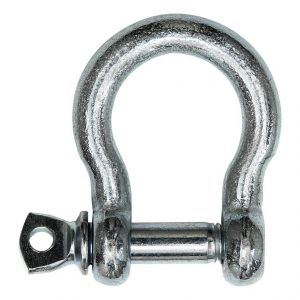 Vigouroux Manille lyre standard zinguée LEVAC - Ø20 mm - CMU 1100 kg - Coef. utile 1/4 - 5250KG