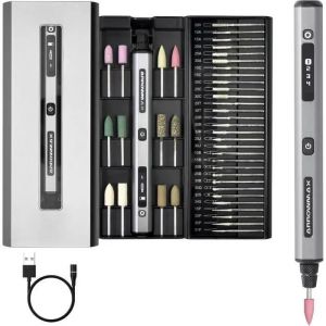 Mini Stylo de Gravure &Eacute;lectrique ARROWMAX avec 42 Accessoires