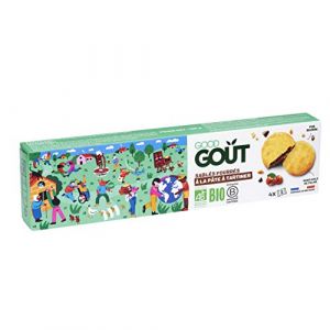 Image de Good Go&ucirc;t Biscuits Sabl&eacute;s Fourr&eacute;s &agrave; la P&acirc;te &agrave; Tartiner +3ans Bio 100g