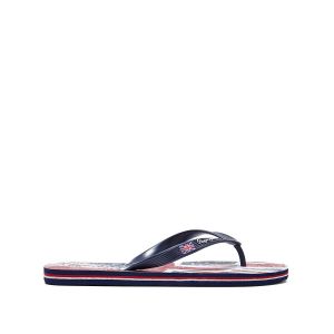 Pepe Jeans Tongs Bleu Marine/Blanc/Rouge - Taille 42;43