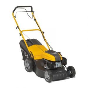 Stiga Combi 48 S Tondeuse Autoportée avec Moteur à Essence 139 cc, Largeur de Coupe 46 cm et Bac de Ramassage 60 L