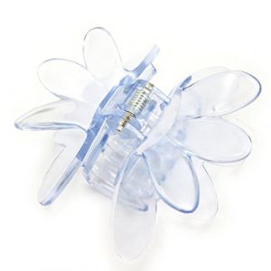 Les Trésors de Lily [L6225] - Pince 'Simplicité' bleu transparent