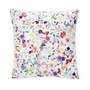 Anne de Solène Taie d'oreiller percale rose clair 50x75 cm