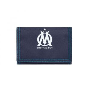 Om Portefeuille - Modèle 3 volets - Polyester - Marine - Dimensions 13x93x16 cm