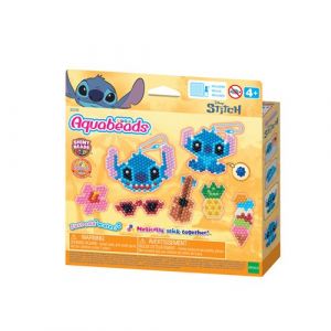 Aquabeads 35119 Stitch Keychain Craft Kit - Arts & Crafts Bead Activity Toy