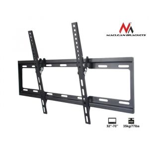 Maclean Supports - Mc-605 - support écran tv lcd led inclinable 10° (37-70", 55kg, vesa 600x400)