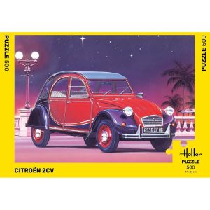 Image de Heller Puzzle Citroën 2CV 500 pièces - - Puzzle