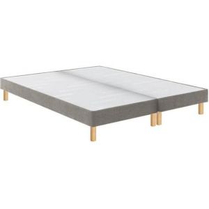 Bultex Sommier 2 x 80 x 200 Vitality medium chenillé grege Duo 1620 (160x200)