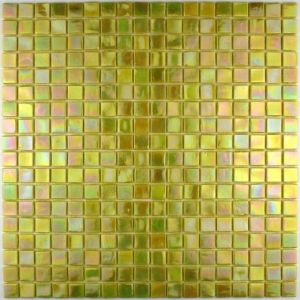 Image de Rainbow - Mosaïque en pâte de verre pour douche, salle de bain (30 x 30 cm)