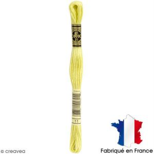 Dmc Fil &agrave; broder moulin&eacute; sp&eacute;cial Vert pistache 11 - Echevette 8 m