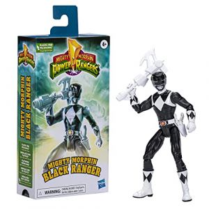 Figurine articulée Hasbro Power Rangers figurine Mighty Morphin Black