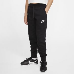 Nike G NSW PE Pant Pantalon de Sport Fille, Black/(White), FR (Taille Fabricant : XS)