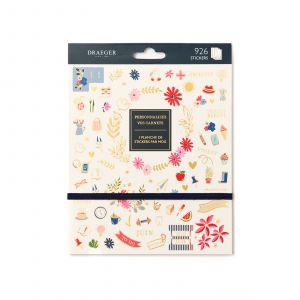 Draeger Carnet De Stickers D'Organisation Home Office - 12 feuilles
