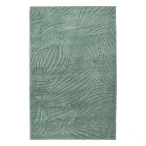 Tapis fausse fourrure Onina vert Kaki