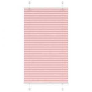 VidaXL Store pliss&eacute; rose 70x100 cm largeur du tissu 69,4 cm polyester, store pliss&eacute; de fen&ecirc;tre, store accord&eacute;on, store 4015426