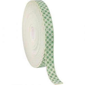 3M 40261933 Ruban Mousse Double Face Polyuréthane, 1,6 mm, 19 mm x 3 (Lot de 1)