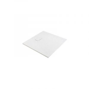 Image de Odyssea - Receveur de douche effet pierre blanc 90x90 joy
