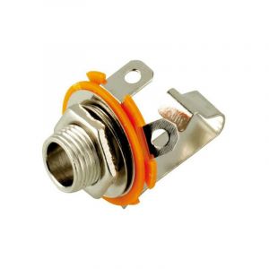 Goobay 11083 Prise jack encastrable - 6 35 mm - mono - conception ouverte (11083)