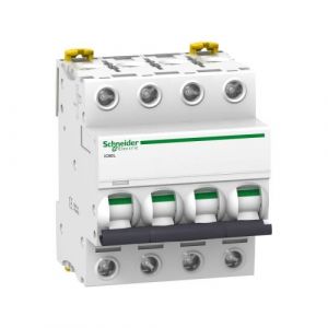 Schneider Electric Disjoncteur Acti9 iC60L - 4P - 20A - courbe B