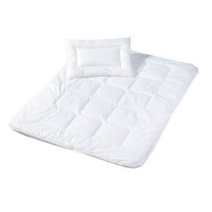 Julius Zöllner 4123130000 - Couette surpiquée et coussin pour enfant (100 x 135 cm + 40 x 60 cm)