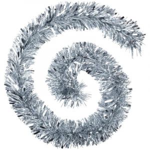 Feeric Light & Christmas Guirlande boa argent 2M - Atmosphera cr&eacute;ateur d'int&eacute;rieur