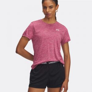 Under Armour Tech Twist T-shirt Femmes - Berry, Blanc