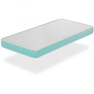 Sonho Colchao - Matelas en mousse respirante 90X140 TUBKAL,Epaisseur 14 cm, Ergonomique et adaptable