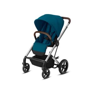 Image de Cybex Poussette Balios S Lux River Blue châssis argent Gold