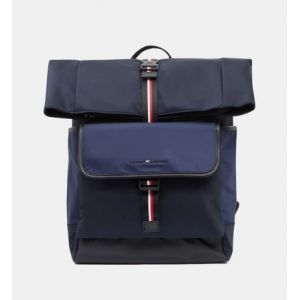 Image de Tommy Hilfiger Sac à dos avec drapeau de la marque Bleus