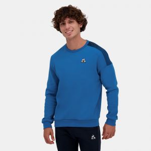 Le Coq Sportif Sweatshirt Heritage Nº1 bleu - M