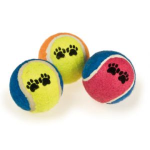 Trixie 36 balles de tennis 6,4 cm - Balle pour chien