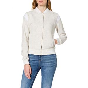 Urban classics Ladies - Inset College Sweat Veste Sky