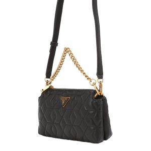Guess Elenia Mini Crossbody Top Zip Black [202824] - sac &agrave; main sac a main