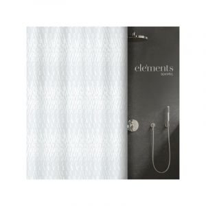 Spirella Elements by rideau de douche Polyester CODE 240x180cm Blanc