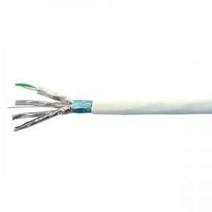 Multimedia Connect Id Cables - C&acirc;ble r&eacute;seau informatique f/ftp 4 paires 500 MHz Cat6A couronne de 100 m&egrave;tres