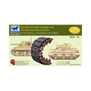 Image de Bronco Models Maquette Militaire 1-35 Sherman Double I Workable piste Lien Set AB3543