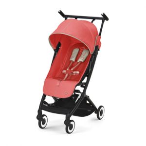 Image de Cybex Gold Poussette Libelle avec Harnais One-Pull, de 6 Mois &agrave; 4 ans env. (max. 22 kg), Ultral&eacute;g&egrave;re (seulement 6 kg), Hibiscus Red (Rouge)