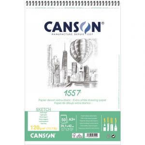 Canson Sp 1557 Sketching A3 120 g Carnet de croquis