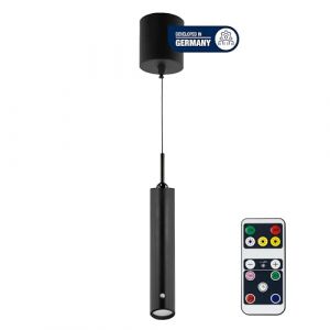 Rev Suspension &agrave; batterie - 130 lm &agrave; intensit&eacute; variable - 3 couleurs - Minuterie 1-4 h - R&eacute;glable en hauteur par traction (37-163 cm) - Avec t&eacute;l&eacute;commande - Id&eacute;al comme lampe suspendue sans &eacute;lectricit&eacute;