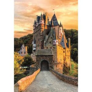 Clementoni Puzzle 1000 pi&egrave;ces : Golden Hour au ch&acirc;teau d’Eltz