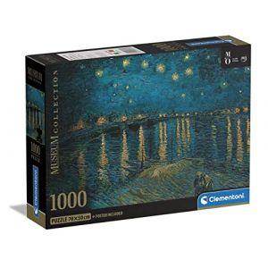 Clementoni Compact puzzle 1000 pieces - Orsay Van Gogh