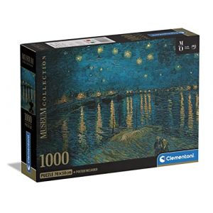 Clementoni Compact puzzle 1000 pieces - Orsay Van Gogh