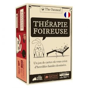 Exploding kittens Asmodee - Therapie FOIREUSE par - Jeu de Société d’Ambiance Adulte – Jeu de Cartes Humoristique & Explicite pour Soirées Entre Amis - 18+Ans - 3 à 8 Joueurs - 15 Min - en Français