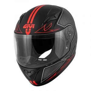 Givi Casque int&eacute;gral enfant Junior 4 Fly noir/rouge mat- M