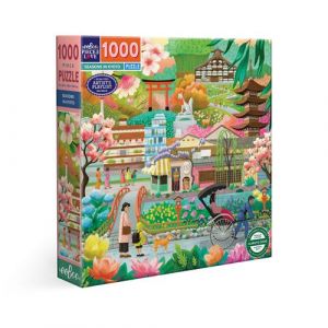 Eeboo Puzzle 1000 Pièces Seasons In Kyoto