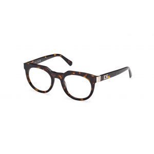 Guess Homme GU50241 52 Montures optiques Ac&eacute;tate Havane Ronde Normale