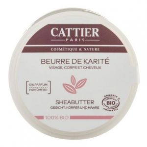 Cattier Beurre de karité 100 % bio 100 ml