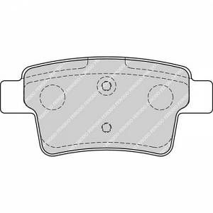 Image de Ferodo 4 plaquettes de frein FDB1973