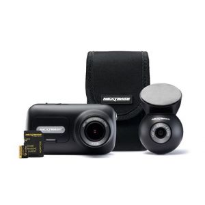 NextBase Vidéo embarquée Dashcam 322GW + module lentille arriere + Go Pack 32Go